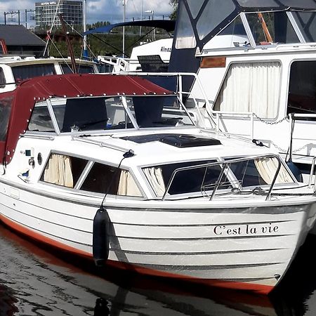 Motor Yacht Almaz Hotell Amsterdam Exteriör bild